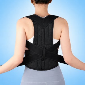 라운드숄더교정기 일자허리 말린어깨 척추측만증보조기 굽은등 펴는 바른자세 체형 밴드