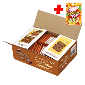 쁘띠델리스 사브레 초코 버터쿠키 800g 개별포장 대용량 Petit Délice