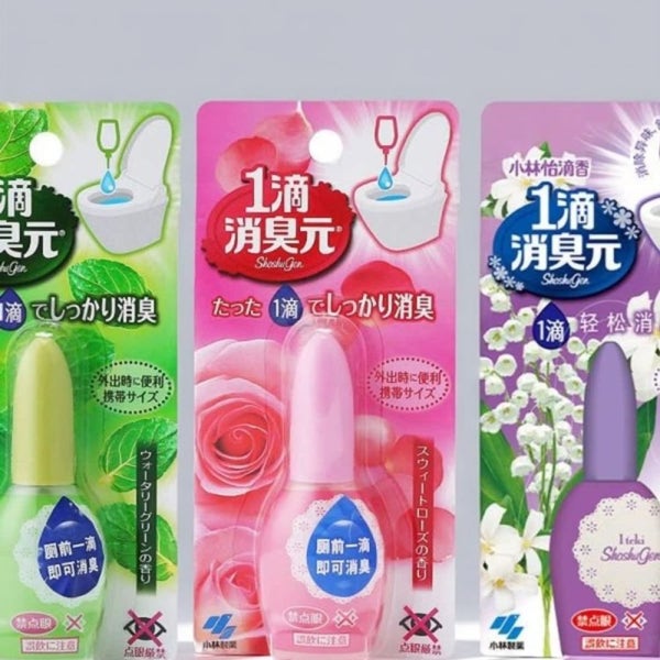 일본 똥향수 화장실방향제 화장실용 화장실 탈취제 허브 변기 1개