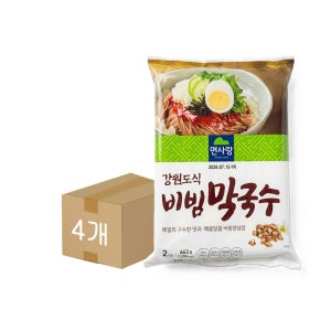 면사랑 강원도식 비빔막국수 643g 4개
