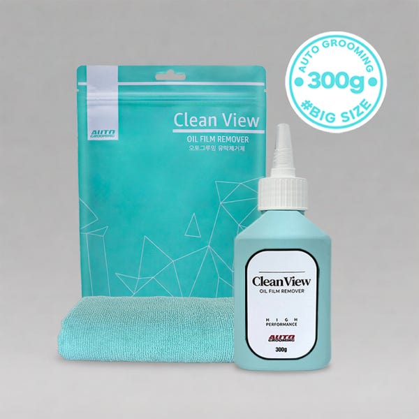 오토그루밍 클린뷰 자동차 유막제거제 300g