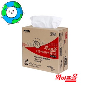 41703 와이프올 L25 에어포켓 와이퍼 대형 유한킴벌리