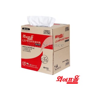 41704 와이프올 L25 에어포켓 와이퍼 41306 200매 유한킴벌리