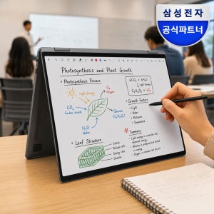 [N배송]삼성 갤럭시북5 프로360 NT960QHA-K71AR 사무용 AI 대학생 노트북