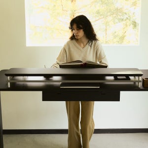 오프레임 FENO 스틸로선반 800 1000 1200 데스크선반, 모니터받침대 높이조절 모듈형