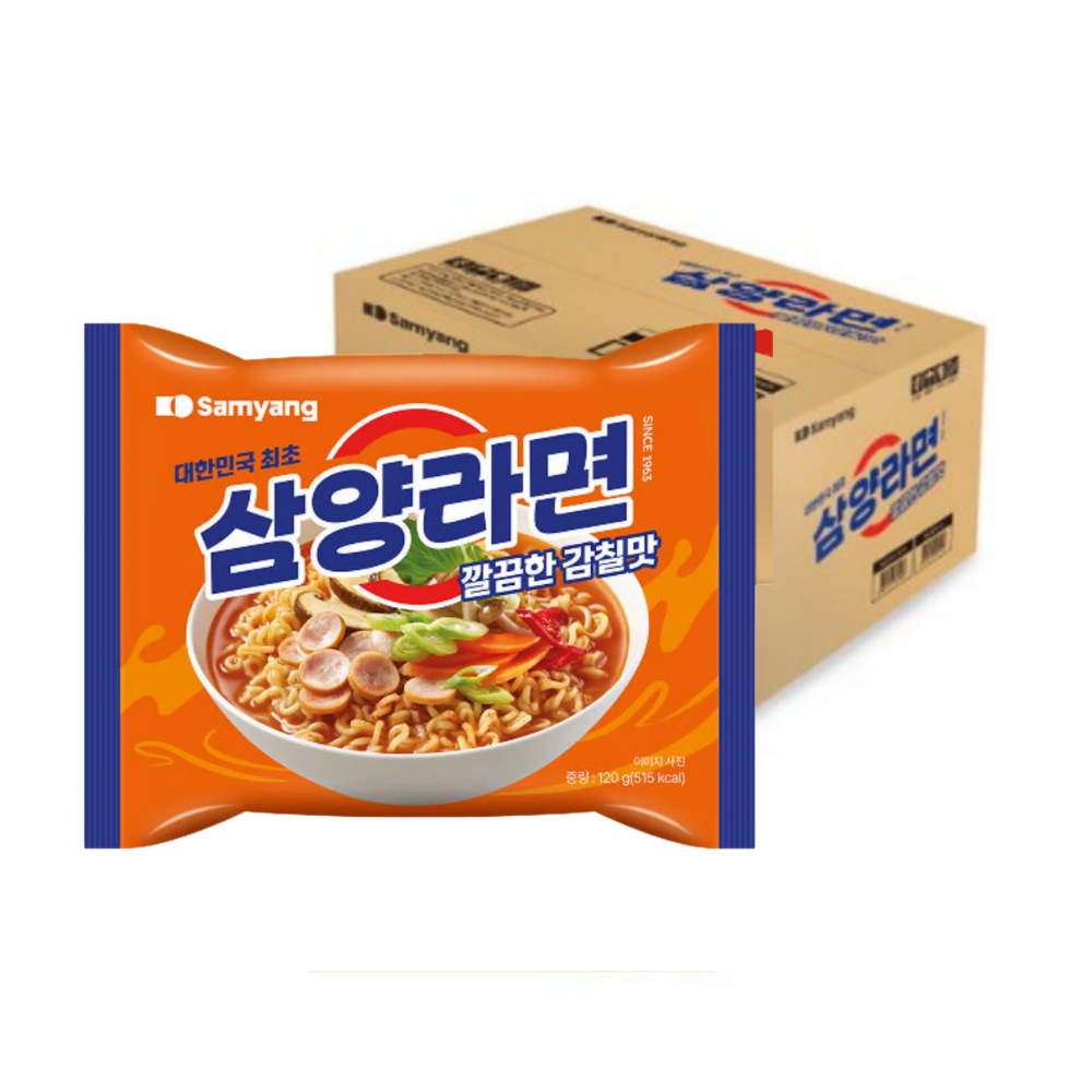 삼양라면 오리지날 얼큰한 국물 봉지라면