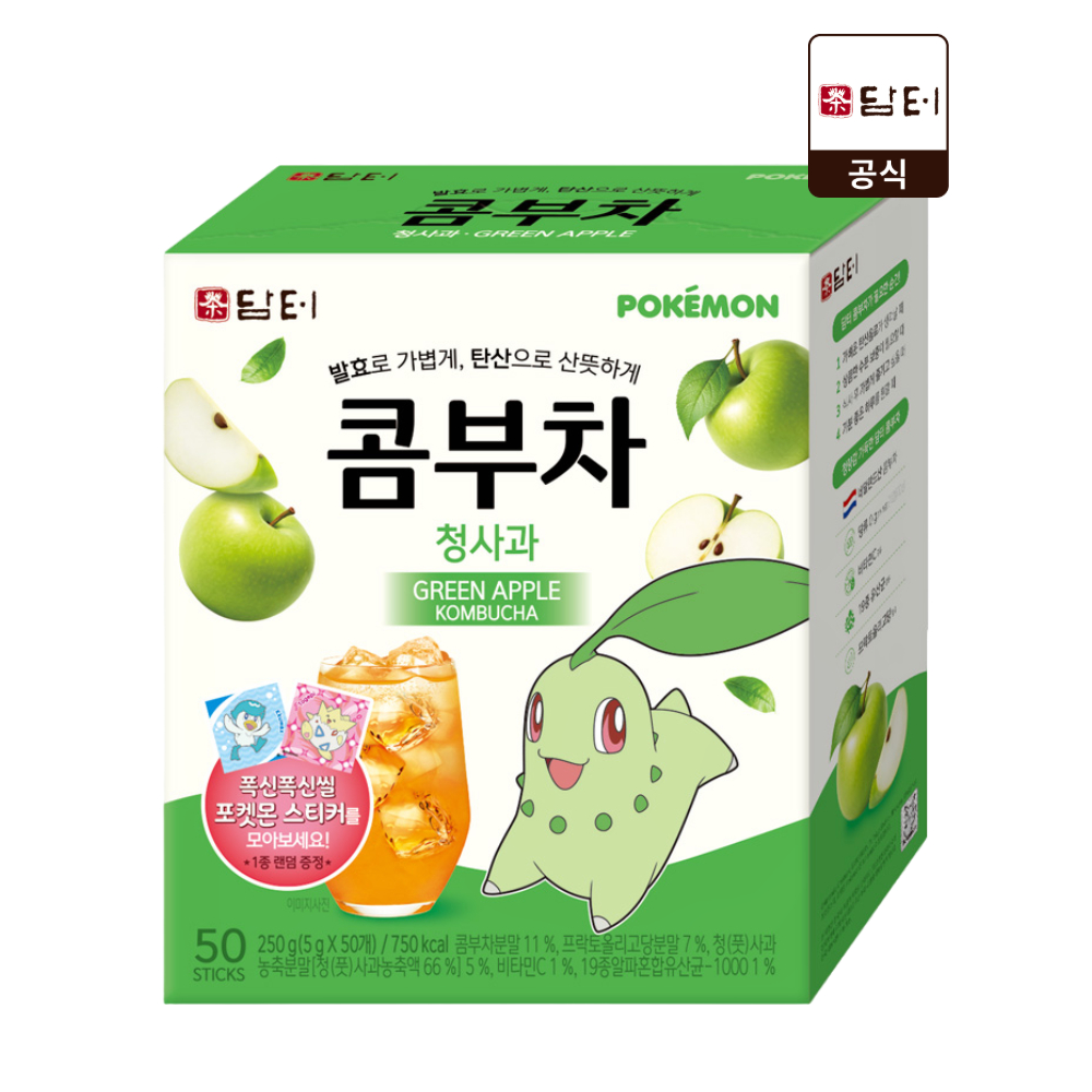 담터 월간 포켓몬 콤부차