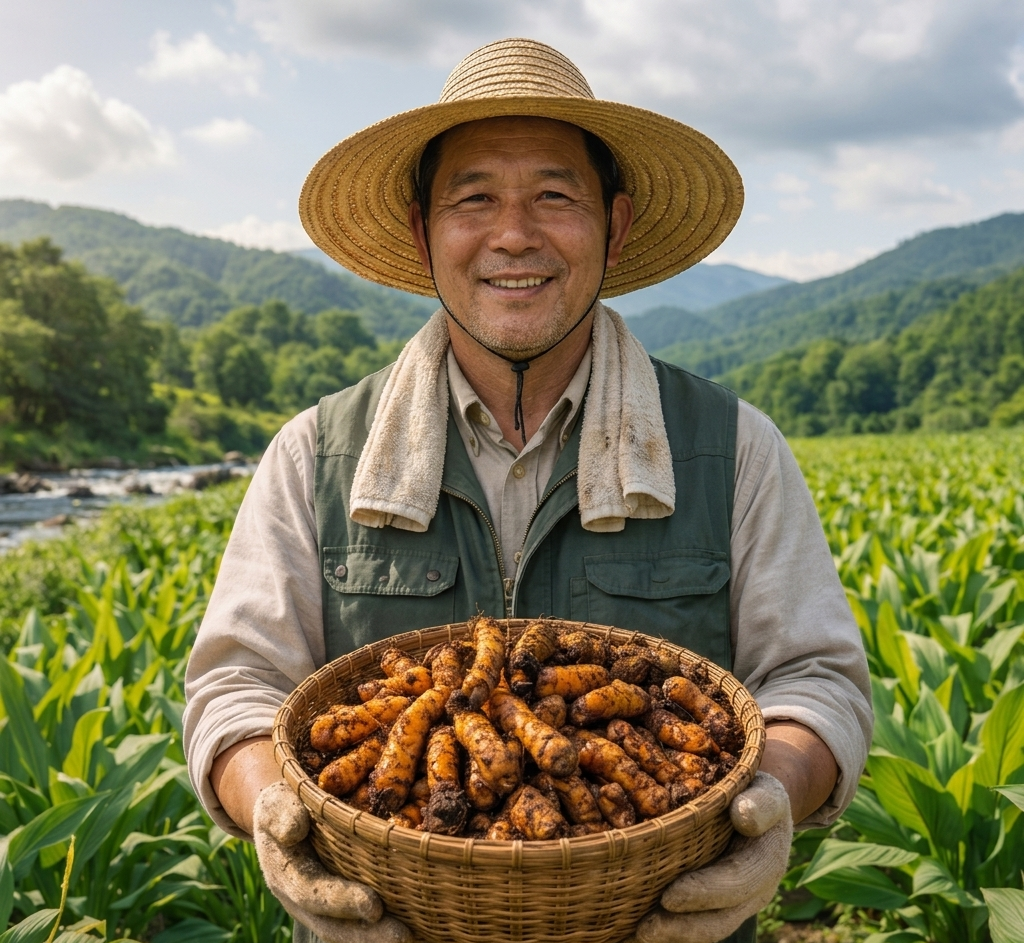 [산지직송] 유기농 진도 <b>강황</b>가루 100% 분말 국내산 150g