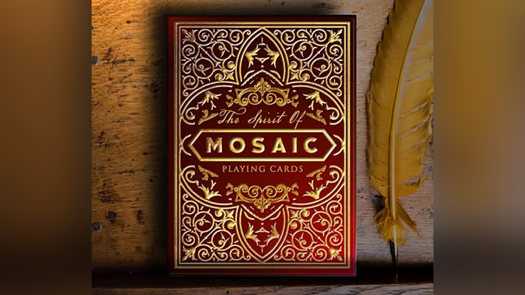 The Spirit of The Mosaic (Red) Playing Cards모자이크(빨강) 카드 스피릿