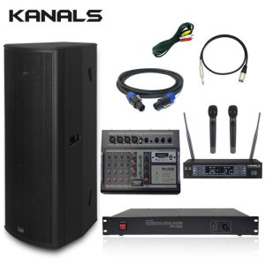 카날스 TRS 1600W 선거차량스피커 유세음향 선거유세용 집회용 음향패키지 패시브 스피커