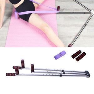 180도 각도조절 다리찢기 스트레칭바 요가 필라테스 홈트 실내 하체 유연성 운동기구 발레