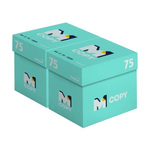 무림페이퍼 M Copy 엠카피 민트 75g A4용지 A4, 2500매, 2개
