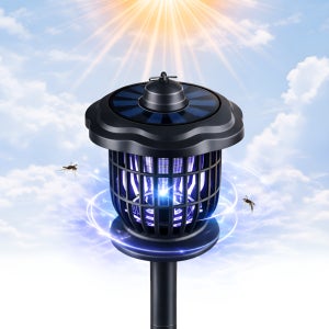 울브스 R09 모기 퇴치등 C타입 태양광충전 UV 2기능 LED 야외 조명등 정원등