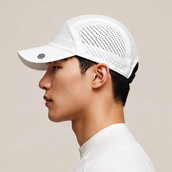 스마트런 커브핏 러닝모자 런닝 국내제작 초경량 UV차단 마라톤 트레일