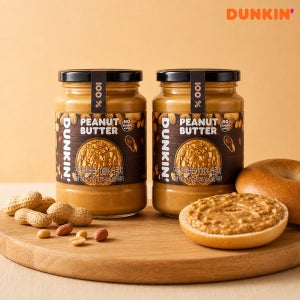 [최대 15%포인트]던킨 땅콩버터 피넛 피넛버터 100% 크런치, 450g, 2개