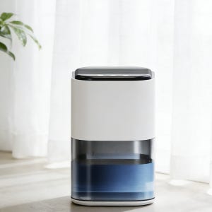 RichMagic 미니 제습기 2L 저소음 화장실 원룸 드레스룸 옷방 습기제거 욕실 소형제습기