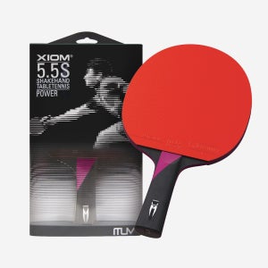 엑시옴 M5.5S 쉐이크 탁구라켓 양면 탁구채 초중급용