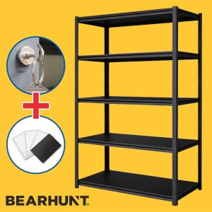 5단선반 렉 무볼트 철제 선반 조립식 앵글 다용도 랙 베어헌트