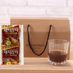 산해랑 국내산 생돼지감자 여주즙 진액 100ml 30포 무가당 무첨가 이눌린 건강즙