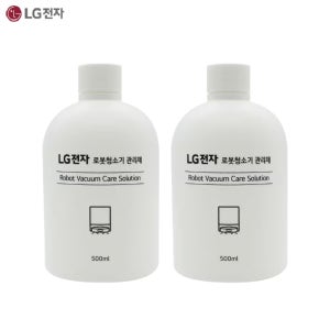 LG 로보킹 AI 올인원 물걸레 세척 관리제 2개입 (500ml x 2) T-2WB