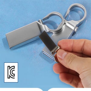에센셜플러스 루프 실버 USB 3.0 64G/128G 대용량USB 파일백업 보조저장장치