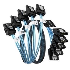 5P TO 5P SATA3.0 케이블50cm 7pin핀 SSD 데이터전송 사타케이블