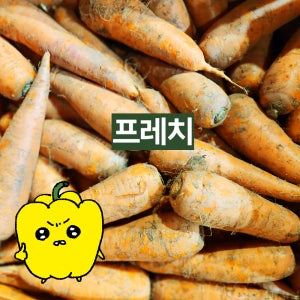 프레치 국산 제주 구좌 강원도 경남 햇 당근 흙 쥬스용 파지못난이(흠집깨짐O사이즈 랜덤), 5kg, 1개