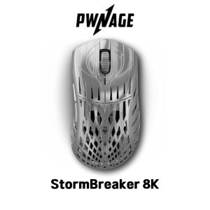 Pwnage 스톰브레이커 8K 게이밍 마우스 마그네슘 포니지 Platinum