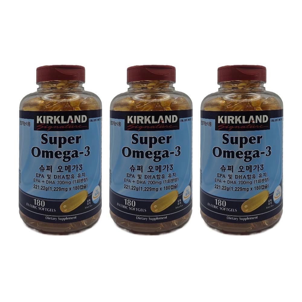 커클랜드 오메가3 코스트코 커클란드 코스코트 대용량 <b>omega3 후기</b> 효능 3개