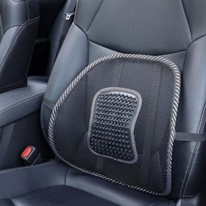 인체공학 사무실 등받이 시원한 지압 허리 쿠션 직장인 메쉬 의자용