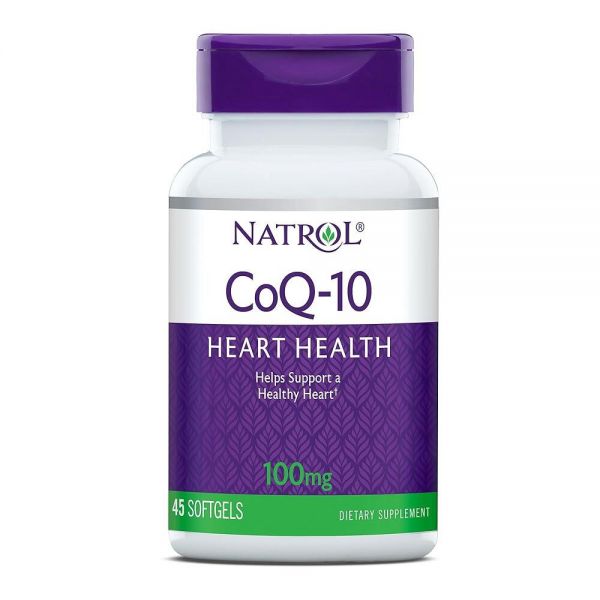 <b>Natrol</b>, CoQ-10 소프트젤, 심장 건강 식이 보충제, 100mg, 45개입 306890