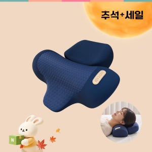 슬룸 목마사지베개 V2 목 마사지기 목베개 메모리폼 온열 마사지기 경추베개 목 견인