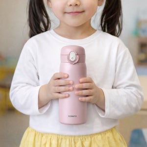 코멕스 원터치 텀블러 핑크 350ml 어린이 물병 유치원 어린이집 보온보냉
