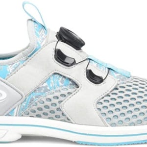 덱스터 여성용 덱스라이트 프로 BOA 그레이 블루 오른손 볼링화 7.5