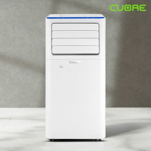 쿠오레 이동식에어컨 실외기없는 미니 에어컨 가정용 작은방 원룸 냉방기 9000BTU