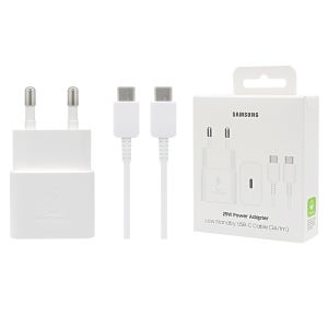 삼성 EP-T2510 고속 급속 충전기 25W USB C타입 PD 갤럭시 폴드 노트 플립 탭 사용 (케이블 포함)