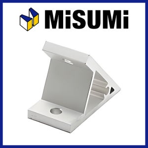 경제형 알루미늄프레임용 앵글브라켓 45°형 (유럽규격)