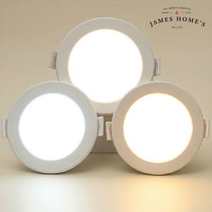LED 다운라이트 매입등 매립등 슬림 75mm (3인치) 5W 확산형 플리커프리 방습