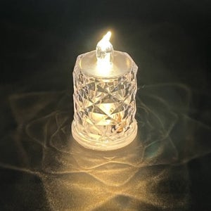BARA LED 크리스탈 촛불 조명 12P 전자촛불 프로포즈용품 LED티라이트