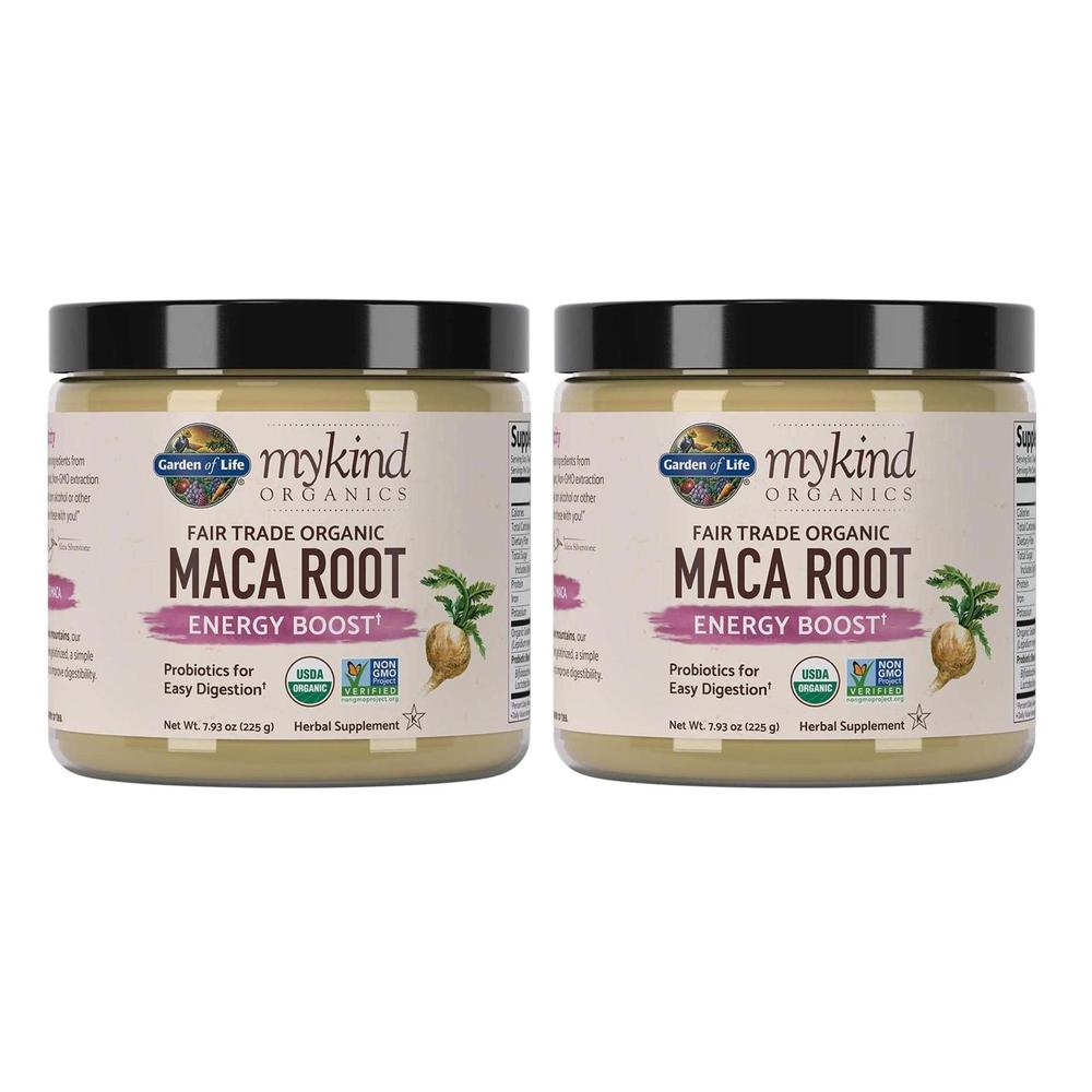 <b>가든오브라이프</b> 마이카인드 <b>마카</b> 루트 에너지 부스트 파우더 225g 2개