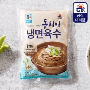 [여름별미] 사조대림 냉면육수 동치미, 320g, 30개