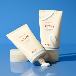 오브제 액티브 스웨트프루프 선크림 50ml 2개 SPF 50+ PA++++