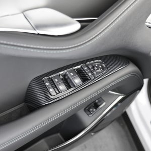 씨라이언7 악세사리 용품 윈도우스위치 커버 카본 몰딩