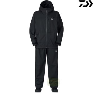 다이와 DR-3625 블랙 XL 레인맥스 레인재킷 상하의세트 레인슈트 낚시우의 비옷