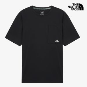노스페이스 유니 체스트 포켓 반팔티 기능성 쿨티 NT7UR53A