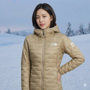 노스페이스 여성 경량 패딩 등산 점퍼 써밋 히트라인