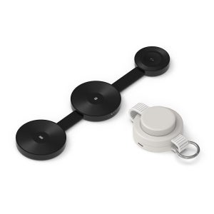 리큐엠 3in1 폴더블 맥세이프 고속 무선충전기 QMC-T3100 여행용 접이식