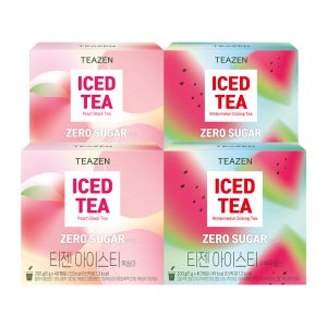 [160스틱] 티젠 제로슈가 아이스티 대용량 2종x80스틱 혼합구성