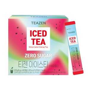 티젠 제로슈가 아이스티 수박우롱티 40스틱