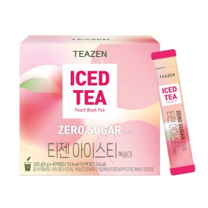 티젠 제로슈가 아이스티 복숭아 40스틱